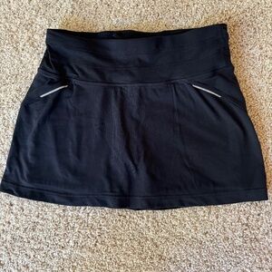 Athleta Black Skort